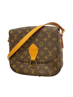 Louis Vuitton Shoulder Bag Monogram Saint-cloud GM Brown